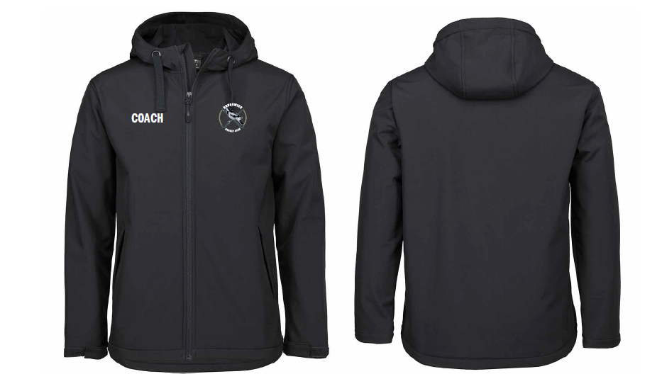 Coaches Hooded Softshell Jacket 2026